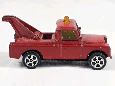 Vintage Corgi Juniors Land Rover Whizz Wheels Red Diecast Model - 1/64 Scale - Image 1 of 4