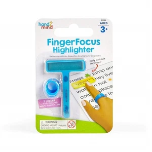 Hand2mind Resaltador FingerFocus - Tiras y punteros de lectura, paquete de 1 - Imagen 1 de 8