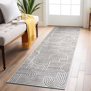 Rugshop Area Rugs for Living Room Bohemian Stipre Arch Design Carpets for Sale - Picture 1 of 90
