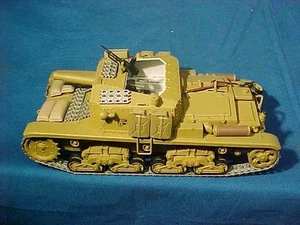 Vintage WWII GERMAN Army TANK Built MODEL KIT For DIORAMA Tan - Picture 1 of 2