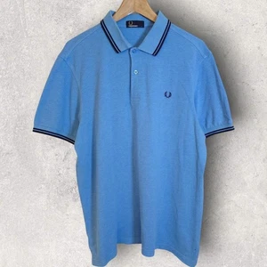 mens Fred Perry embroidered short sleeve polo shirt, large - Picture 1 of 5