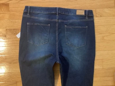 NWOT Tahari sz 20W 20 W Jamie roll cuff skinny jeans - Image 1 of 4