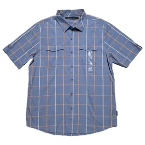 Deadstock Sean John Y2K Plaid Button Down Shirt Mens L Designer Deadstock - Picture 1 of 18