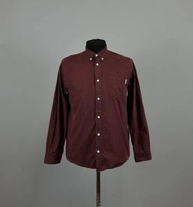 CARHARTT Rocha Shirt Slim Fit Floral Long Sleeve Button Down Shirt Size L - Picture 1 of 14