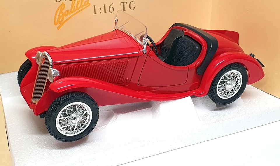 Polistil escala 1/16 Diecast 01668 - Fiat Balilla Spyder - Rojo Foto 1 de 4