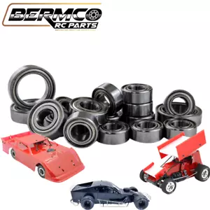 Bermco RC Parts 1RC Hybrid Ceramic Bearing Kit Dirt Oval Midget Sprint EDM Mod - Picture 1 of 4