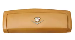 77-78 Cadillac Coupe Deville Sedan Fleetwood Tan Steering Wheel Horn Button - Picture 1 of 4