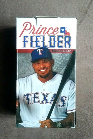 2015 Texas Rangers SGA Prince Fielder Bobblehead Medical Center Arlington 84 Cover