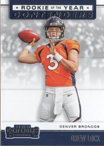 2019 Panini Contenders Football ROY Contenders RYA-DL Drew Lock