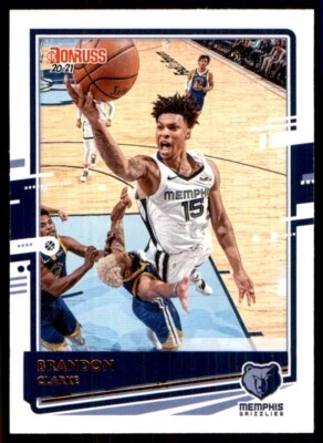 2020-21 Donruss Brandon Clarke Memphis Grizzlies #192 - Image 1 of 2