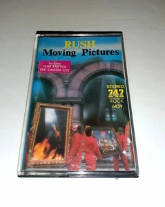 RUSH Moving Pictures vintage Cassette Tape Import - Picture 1 of 4