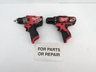 Milwaukee 2504-20 & 2404-20 M12 1/2? Hammer Drill/Driver | For Parts 