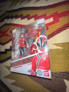 Power Rangers SAMURAI Shinkenger S.H.Figuarts SHINKEN RED Femmina LTD Bandai NUOVO - Foto 1 di 13