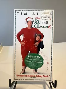 The Santa Clause VHS New & Sealed Walt Disney Movie Tim Allen Christmas Movie PG - Foto 1 di 2