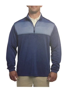 Bolle Men's 1/4 Zip Performance Pullover Crown Blue Size Medium New - Picture 1 of 2