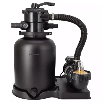 Sandfilteranlage OKU Palau Ø400mm 6m³/h mit Poolpumpe Aqua Splash II/6 bis 36m³ - Bild 1 von 3