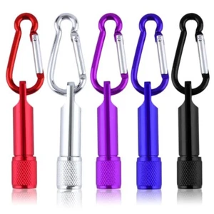 Mini Portachiavi Torcia LED Torcia Luce di Emergenza Torce Portachiavi - Foto 1 di 26