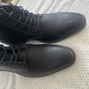 Botas Wellington Hombre Talla 13 Cuero Negro Nuevas  - Imagen 1 de 9