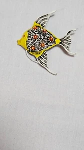 Vintage Midcentury Arthur Pepper Engel Fisch Brosche - Bild 1 von 5
