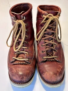 Vintage Danner Power Foreman 10D. Incredible Patina. Classic Boots. - Picture 1 of 14