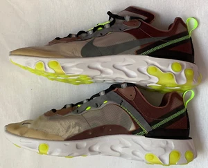Nike React Element 87 US Men's Size-14 (AQ1090 002) Desert Sand/Cool Grey - Picture 1 of 11