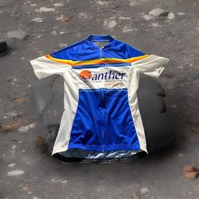 Camiseta de ciclismo Funkier para mujer MEDIANA UPF 50 cremallera completa 6551-5 secado rápido nueva con etiquetas Foto 1 de 4