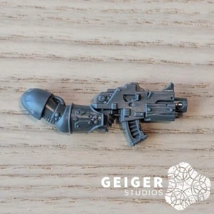 Warhammer 40K Nurgle Death Guard Bits | Plague Marines | Wooden Grip Bolter - Bild 1 von 1