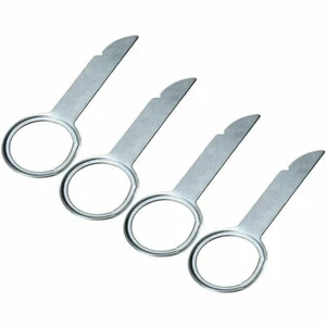 4x Coche Radio Arco de Desbloqueo Llave para VW Audi Seat Skoda Ford Mercedes - Imagen 1 de 12