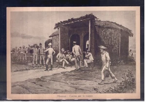 Cartolina Coloniale ERITREA Massaua Cucine per la Truppa W64 - Picture 1 of 1