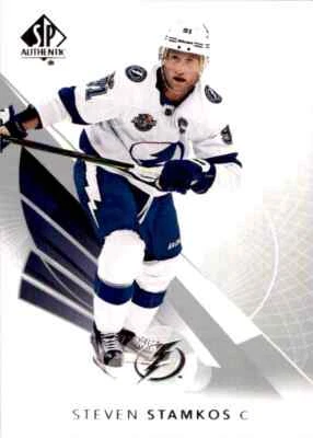 2017-18 upper deck SP Authentic Steven Stamkos #55 - Image 1 of 2