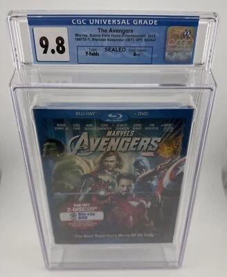 Disney Marvel's The Avengers (2012) Blu-ray - New Sealed Sticker CGC 9.8 A++ Foto 1 de 4