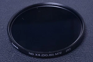 ✅ HAMA ND 4X 72MM SERIES IV NATURAL DENSITY FILTER GENUINE LENS SCREW IN 12-2 - Picture 1 of 2
