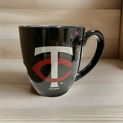 NEW Minnesota Twins MLB Pro Baseball Sports Wide Mouth Ceramic Coffee Mug - Image 1 of 2