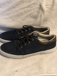 Men's ST JOHNS BAY~BRYCE Lace-Up SHOES~ size 12 M Athletic SNEAKERS~ Navy - Picture 1 of 7