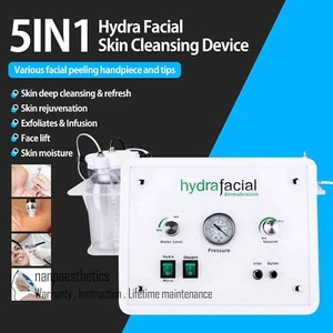 6in1 Hydro Hydra Spa Facial Peeling Machine Water Dermabrasion Skin Rejuvenation - Picture 1 of 4
