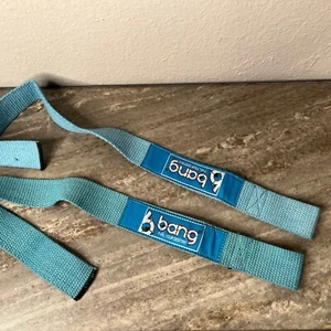 Correas de muñeca Bang Energy Drink azul para levantamiento de pesas - Imagen 1 de 4
