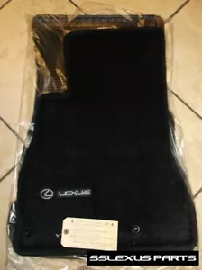Lexus SC430 (2002-2010) OEM Genuine 4pc CARPET FLOOR MATS (Black) PT208-24010-02 - Bild 1 von 3