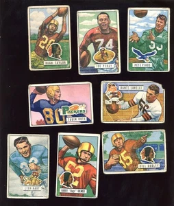 1951 Bowman Football Card Lot Starter Set 28 Different - Picture 1 of 1