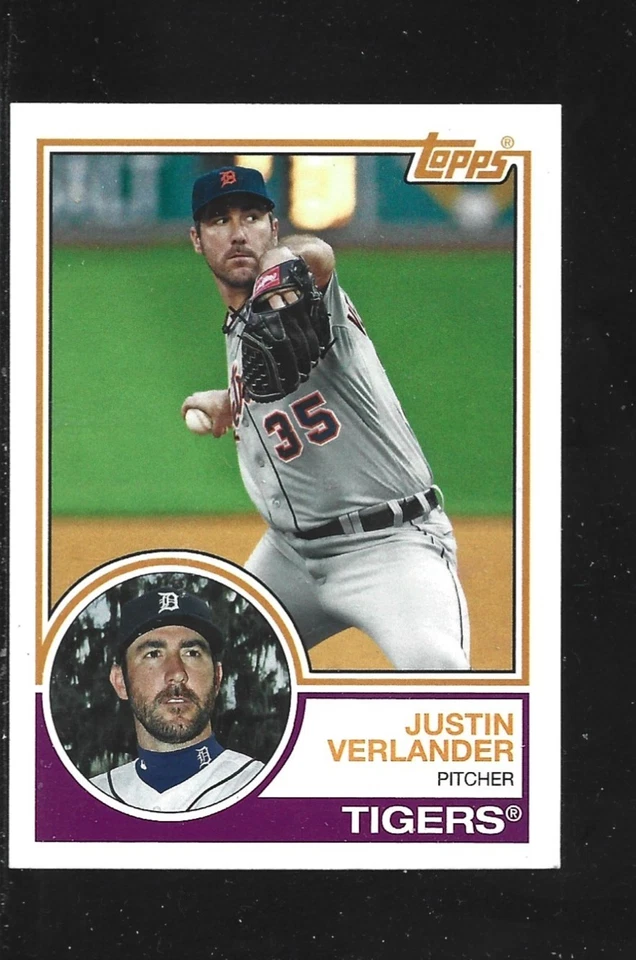2015 Topps - Justin Verlander- #229-Detroit Tigers-NM+ - Image 1 of 1