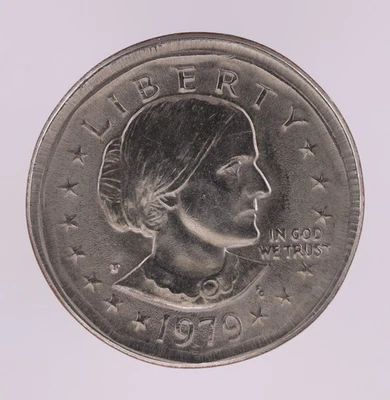 1979 Susan B. Anthony Dollar Broadstrike & Collar Scar (B2993) - Image 1 of 2