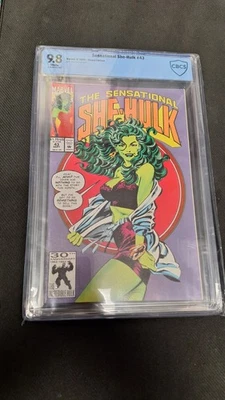 The Sensational She-Hulk #43 (Marvel Comics September 1992) Graded CBCS 9.8  - Image 1 of 4