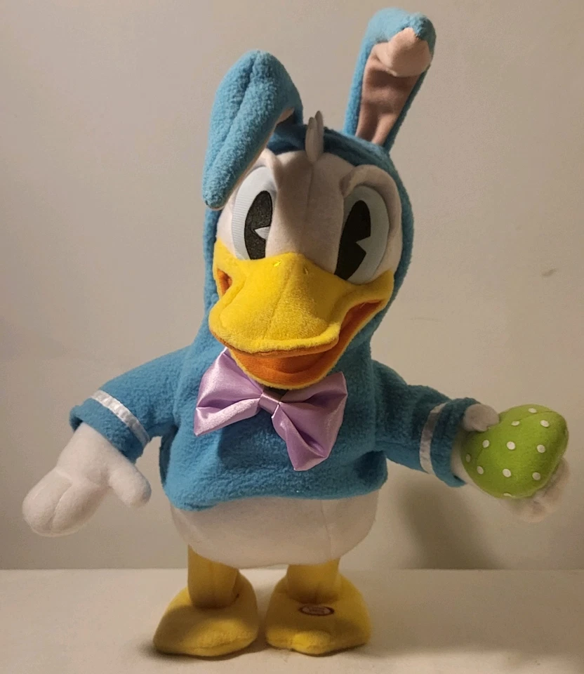 Donald Duck Disney Hallmark Don T Pull My Ears Sound Motion 14 Plush S