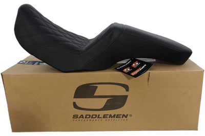 806-04-192 NEW SADDLEMEN TOUR STEP UP LS SEAT FITS 2006-2017 HARLEY FXD DYNA - Image 1 of 4