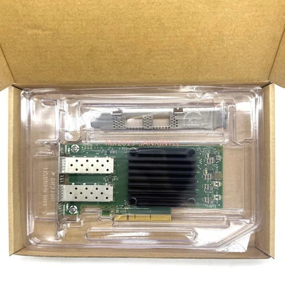 New Dell Mellanox MCX512A-ACAT 25GbE Dual-Port PCIe 3.0x8 Adapter KCMKJ 0KCMKJ - Image 1 of 4