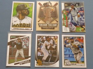 Fernando Tatis Jr. lot of 6 cards Topps, Bowman, Mosaic, variation - Padres - Picture 1 of 2