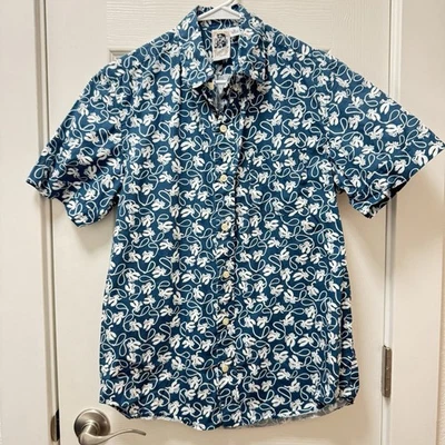 Kennington LTD California Hawaiian Shirt Medium Cowboy Roper Western Pocket - Image 1 of 4