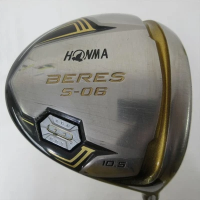 HONMA Driver FairRating BERES S-06 10.5° Stiff 2S ARMRQX 47: - Image 1 of 4