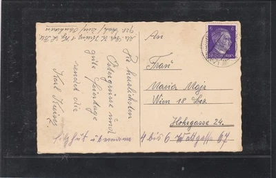 Lot of postkart Germany (Laibach) to Austria   1944 year - Image 1 of 2