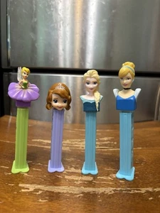 Pez Dispensers Disney Princesses Total Of 4 Collectible Series - Picture 1 of 4