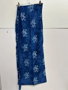 Grateful Dead Dancing Bear Rayon Skirt. Batik Made In Bali Indonesia. Soft Cool. - Picture 1 of 1